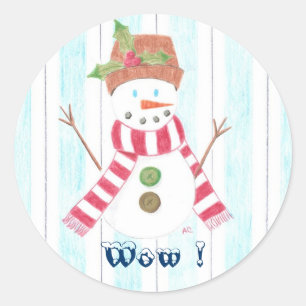 Bonhomme de neige (Wow!)報酬 ラウンドシール
