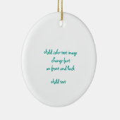 Bonhoveyによるクリスマスのオーナメントはイメージか文字を加えます セラミックオーナメント (右)