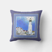 Bonhovey著ポートランドヘッド軽い枕 クッション (裏面)