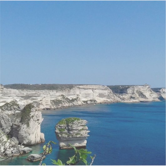 Bonifacio en Corse  シール (正面)