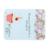 bonita Invitation de festejo マグネット (横)