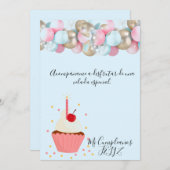 bonita Invitation de festejo 招待状 (正面/裏面)