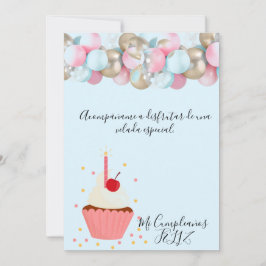 bonita Invitation de festejo 招待状