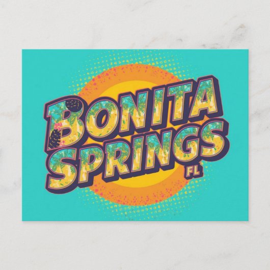 Bonita springs dreaming ポストカード (正面)