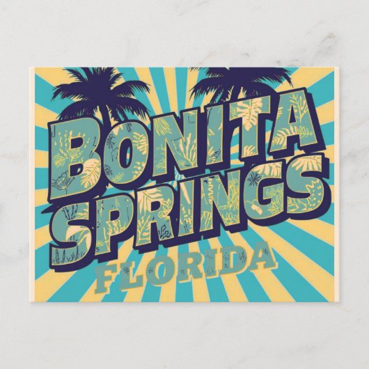Bonita springs dreaming ポストカード (正面)