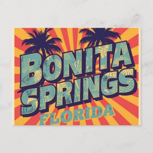 Bonita springs dreaming ポストカード (正面)