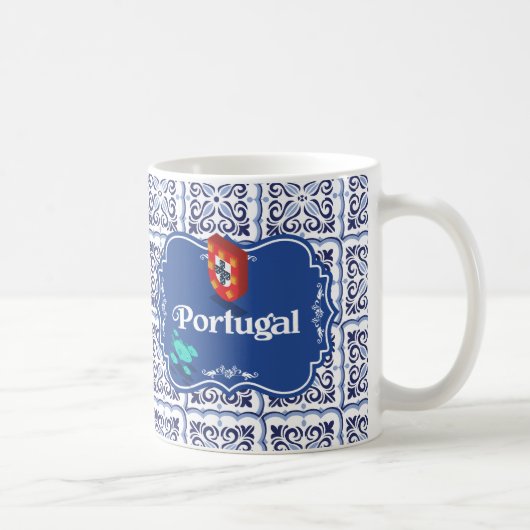Bonito design tradicional português コーヒーマグカップ (右)