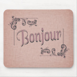 Bonjourのマウスパッド マウスパッド