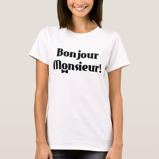 bonjourの氏 tシャツ (正面)