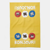 Bonjour! キッチンタオル (縦)