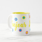 Bonjour ツートーンマグカップ (正面左)