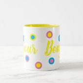 Bonjour ツートーンマグカップ (中央)