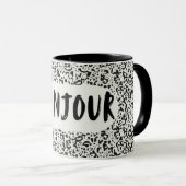 BONJOUR マグカップ (正面右)