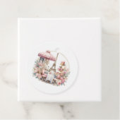 Bonjour Bébé パリのカフェ ベビーシャワー フェイバータグ (インサイチュ)
