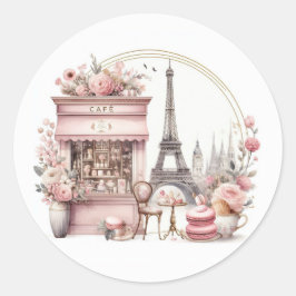Bonjour Bébé パリジェンヌベビーシャワー ラウンドシール