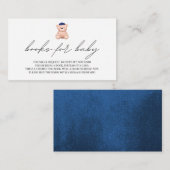 Bonjour Bebe baby showerベビー用フランスの本 エンクロージャーカード (正面/裏面)