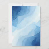 Bonjour Bebe bow Parisian café pink eiffel tower 招待状 (裏面)