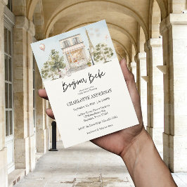Bonjour Bebe Paris フランス風ベビーシャワー 招待状