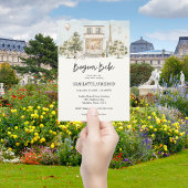 Bonjour Bebe Paris フランス風ベビーシャワー 招待状