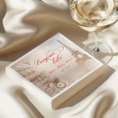 Bonjour Bébé Paris Baby Shower スタンダードカクテルナプキン