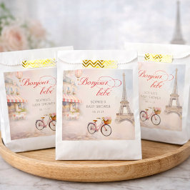 Bonjour Bébé Paris Baby Shower  フェイバーバッグ