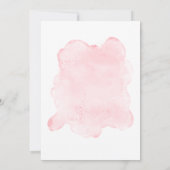 Bonjour Bebe Paris Parisian French Baby Shower  招待状 (裏面)