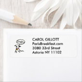 BONJOUR DOGラベルシール ラベル (インサイチュ)