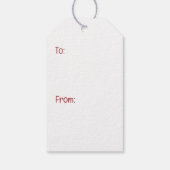 Bonjour French Bulldogs ギフトタグ (裏面)