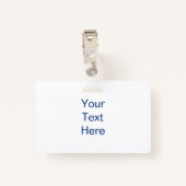 Bonjour Hello World Many Languagesロゴ名 バッジ (裏面クリップ)