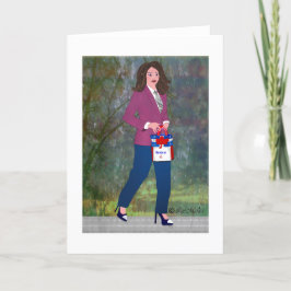 Bonjour-Hi LeeMarie's Creative Design カード