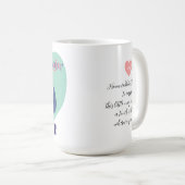 Bonjour Mon Amour | French Culture Cats Gift コーヒーマグカップ (正面右)