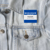 BONJOUR mon nom est 缶バッジ (インサイチュ)