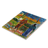 Bonjour、Monsieur by Paul Gauguin タイル (側面)