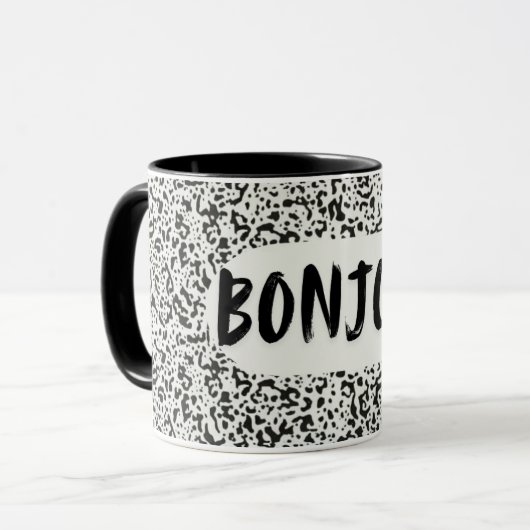 BONJOUR Mug マグカップ (正面左)
