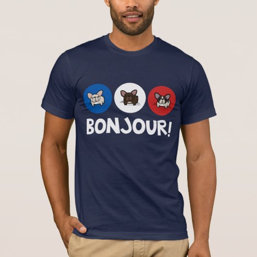 Bonjour! Tシャツ (正面)
