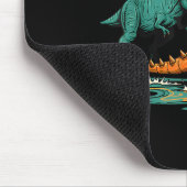 Bonk Dinosaur Funny Prehistoric Humor Design  マウスパッド (コーナー)