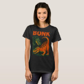 Bonk Dinosaur Funny Prehistoric Humor Design  Tシャツ (正面フル)