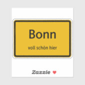 Bonn Aufkleber Sticker Autoaufkleber シール (シート)