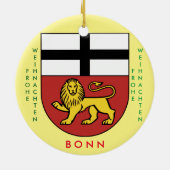 Bonn Germany Scenic Christmas Ornament セラミックオーナメント (裏面)