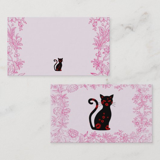 Bonneフランスの Soiree名刺 名刺 (正面/裏面)