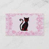 Bonneフランスの Soiree名刺 名刺 (裏面)