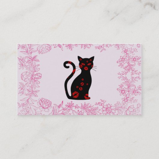 Bonneフランスの Soiree名刺 名刺 (裏面)