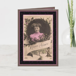 Bonne Annee -明けましておめでとうのヴィンテージカード シーズンカード