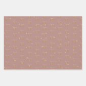 Bonne Année 2026 Elegant Wrapping Paper ラッピングペーパーシート (正面3)