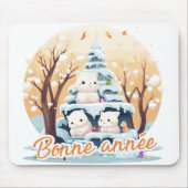 Bonne année aussi マウスパッド (正面)