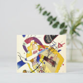 Bonne humeur, 1923年Wassily Kandinsky著 ポストカード (スタンド正面)