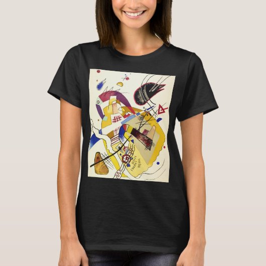 Bonne humeur, 1923年Wassily Kandinsky著 Tシャツ (正面)