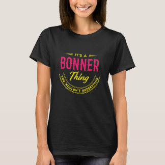 BONNER氏名紋 Tシャツ