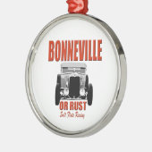 bonnevilleの塩の平地競走 メタルオーナメント (左)