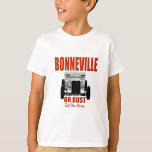 bonnevilleの塩の平地競走 tシャツ